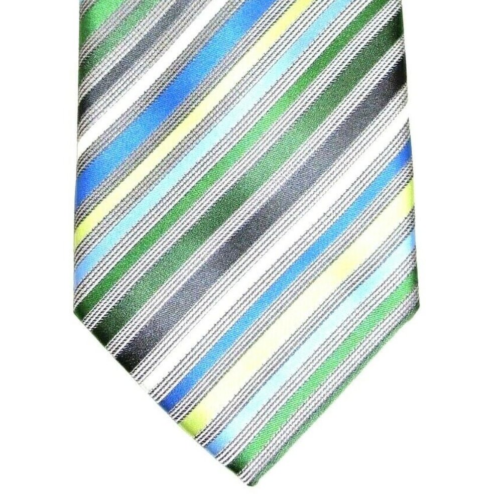 Alexander Julian Colours Long Dress Suit Neck Tie